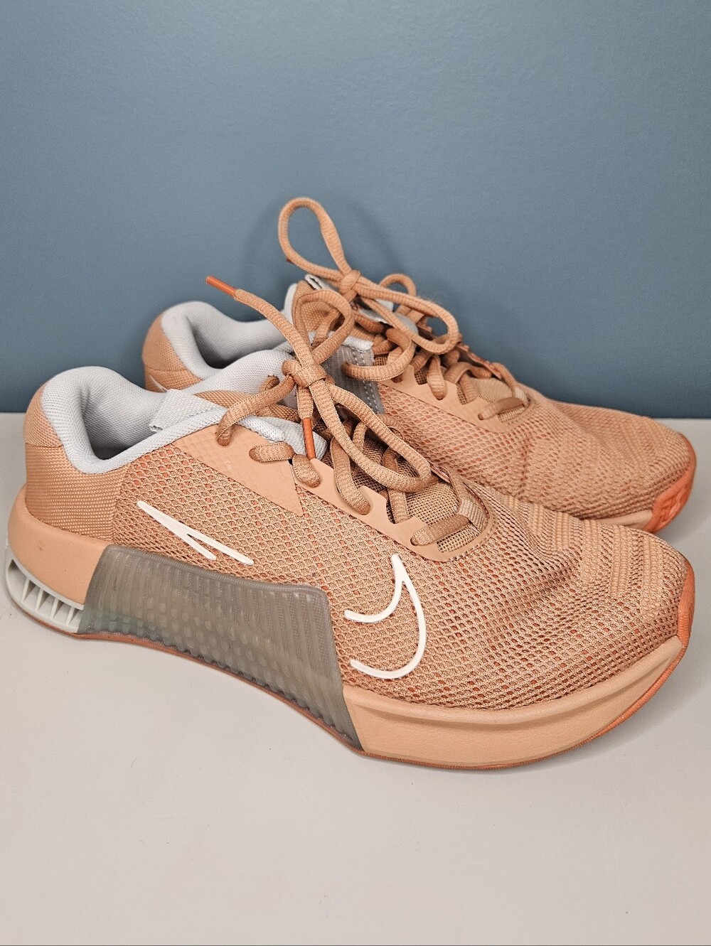 Nike Metcon 9 Flyease Training Shoes Sneakers DZ2537-200 Amber Brown 8.5